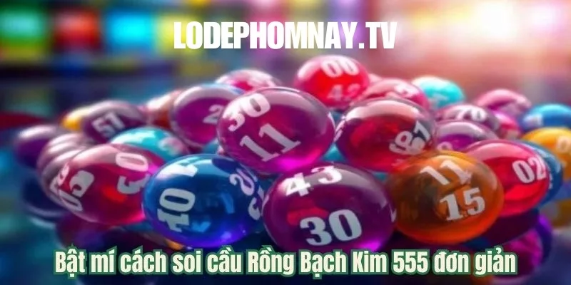 Bật mí cách soi cầu Rồng bạch kim 555 hôm nay cực đơn giản